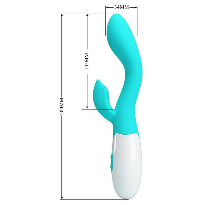 PRETTY LOVE - HELLIGER G-SPOT-VIBRATOR, AQUAGRÜN - INTIM SPACE Online Sexshop