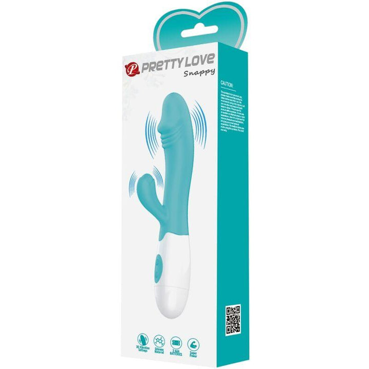 PRETTY LOVE - SNAPPY G-SPOT VIBRATOR AQUAGRÜN - INTIM SPACE Online Sexshop