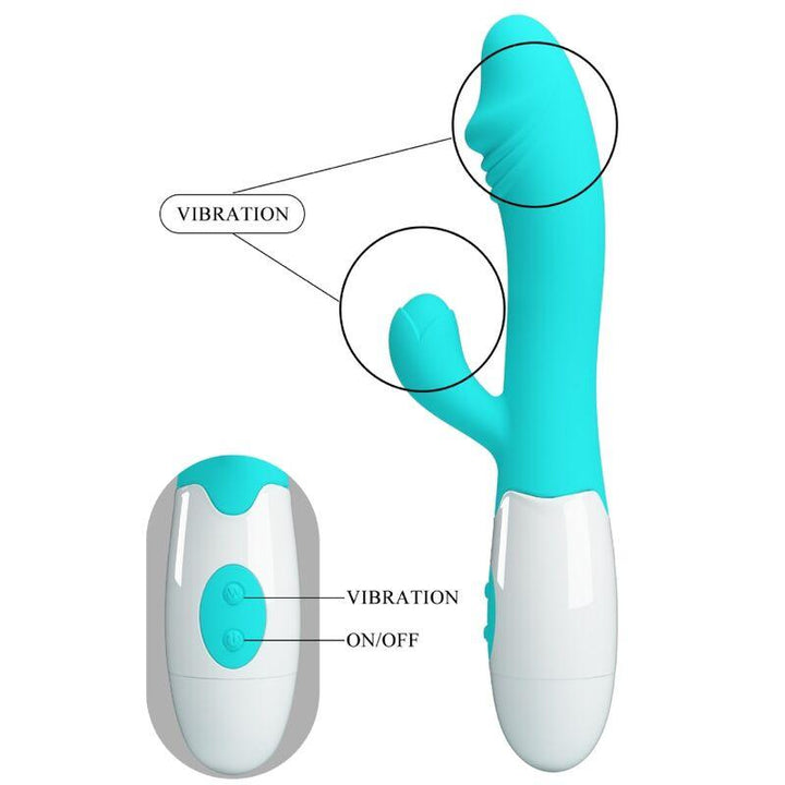 PRETTY LOVE - SNAPPY G-SPOT VIBRATOR AQUAGRÜN - INTIM SPACE Online Sexshop