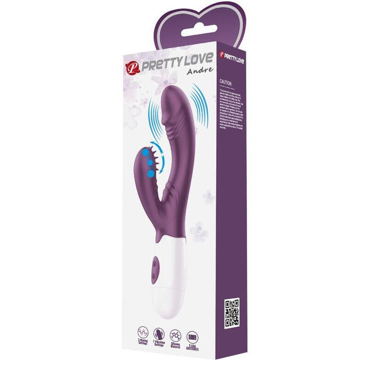 PRETTY LOVE - ANDRE RABBIT VIBRATOR - G-PUNKT-STIMULATOR LILA - INTIM SPACE Online Sexshop