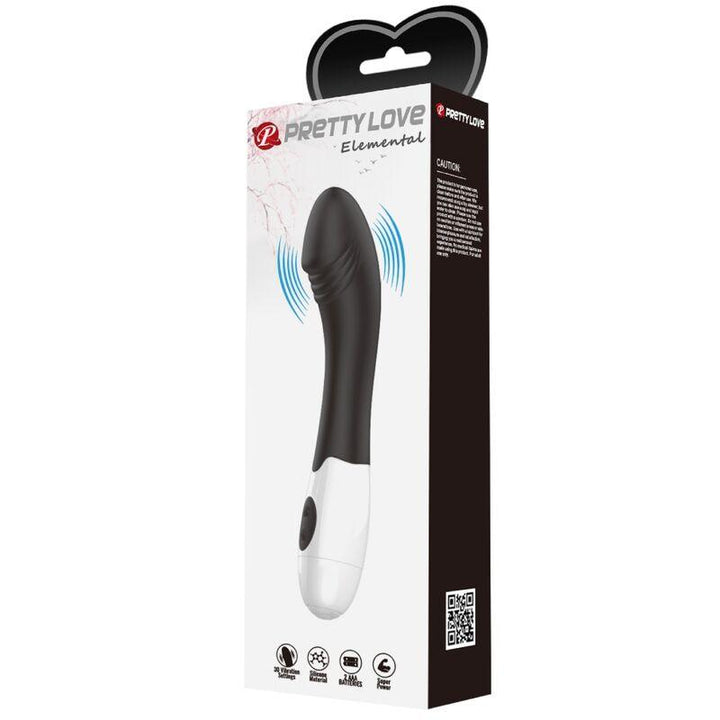 PRETTY LOVE - ELEMENTAL G-SPOT VIBRATOR 30 MODI SCHWARZ - INTIM SPACE Online Sexshop