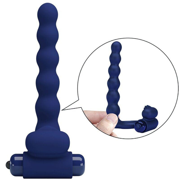 PRETTY LOVE - AJMAL VIBRATIONSRING MIT STECKER BLAU - INTIM SPACE Online Sexshop