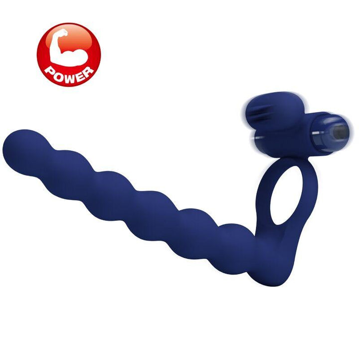 PRETTY LOVE - AJMAL VIBRATIONSRING MIT STECKER BLAU - INTIM SPACE Online Sexshop