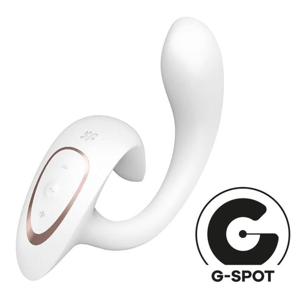 SATISFYER - G FOR GODDESS - RABBIT VIBRATOR WEISS - INTIM SPACE Online Sexshop