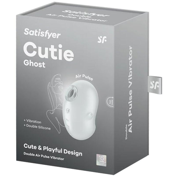 SATISFYER - CUTIE GHOST AUFLEGEVIBRATOR WEISS - INTIM SPACE Online Sexshop