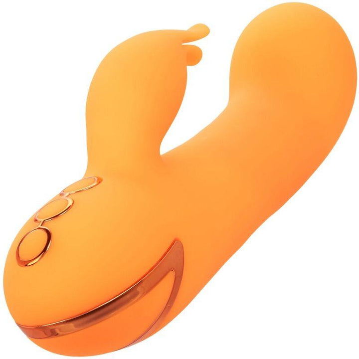 CALEXOTICS - MONTECITO MUSE VIBRATOR RABBIT ORANGE VON CALIFORNIA DREAMING - INTIM SPACE Online Sexshop