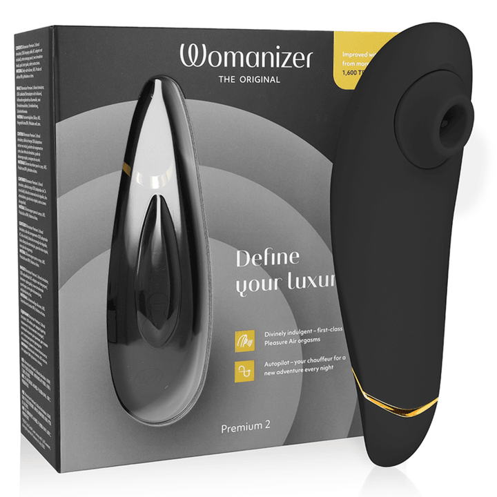 WOMANIZER - PREMIUM - KLITORALSTIMULATOR SCHWARZ - INTIM SPACE Online Sexshop