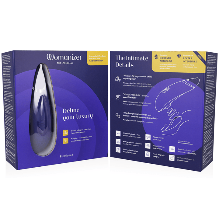 WOMANIZER - PREMIUM - KLITORALSTIMULATOR BLAUBEERE - INTIM SPACE Online Sexshop