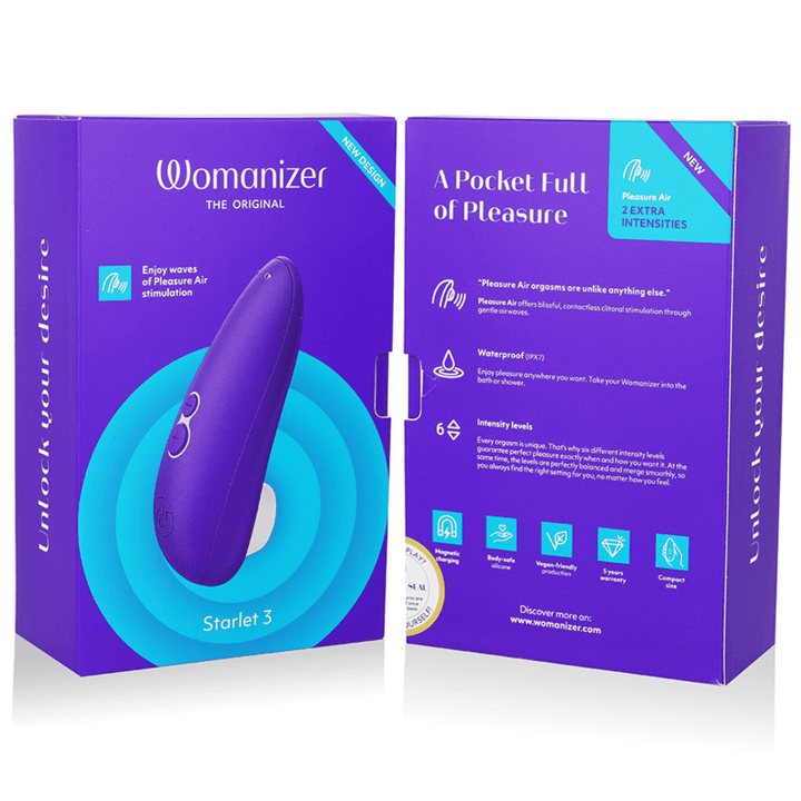 WOMANIZER - STARLET - KLITORASSTIMULATOR INDIGO - INTIM SPACE Online Sexshop