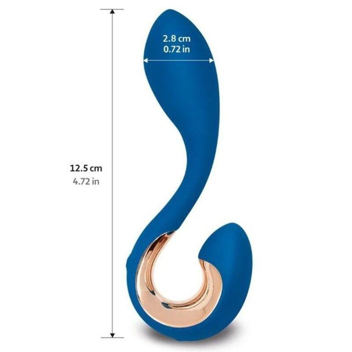 G-VIBE - GPOP - G- UND P-PUNKT-VIBRATOR INDIGOBLAU - INTIM SPACE Online Sexshop