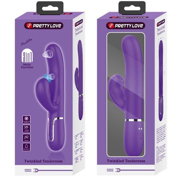 PRETTY LOVE - PERLITA G-SPOT VIBRATOR - IN - MULTIFUNKTIONS-LILA - INTIM SPACE Online Sexshop