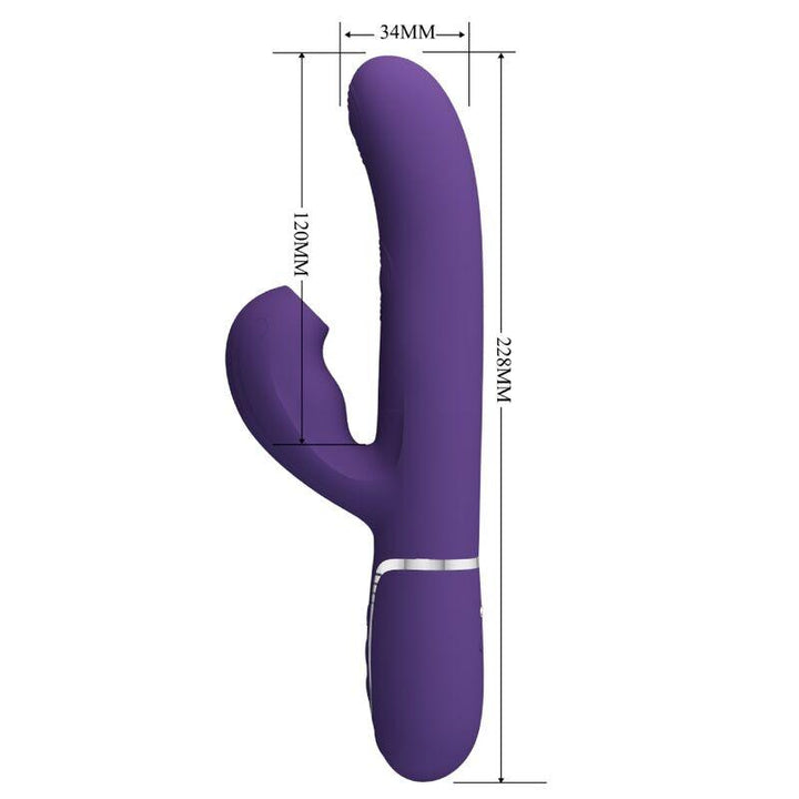 PRETTY LOVE - PERLITA G-SPOT VIBRATOR - IN - MULTIFUNKTIONS-LILA - INTIM SPACE Online Sexshop