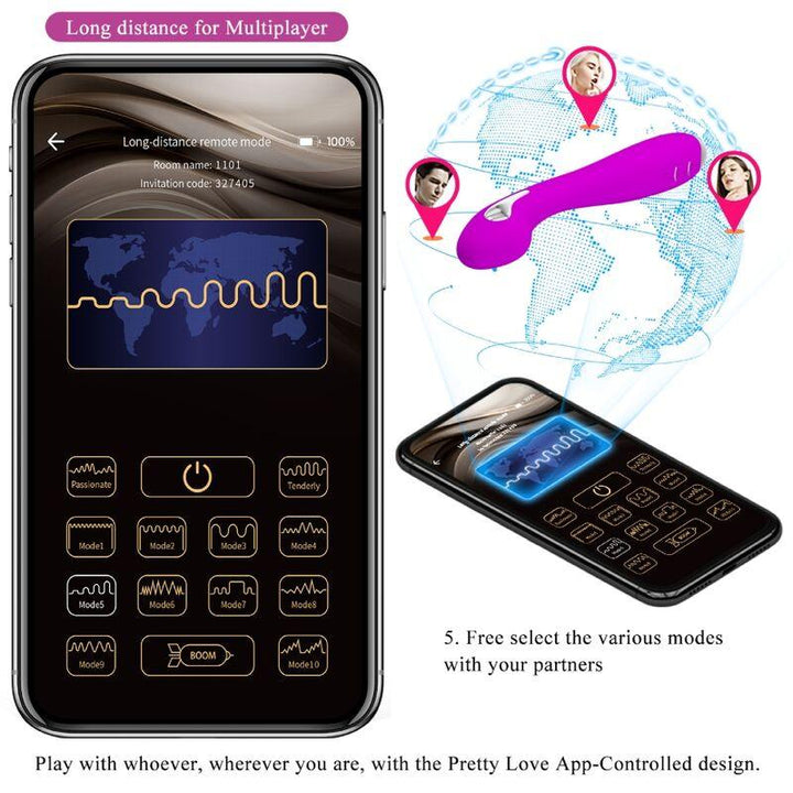 PRETTY LOVE - HECTOR ELEKTROSCHOCK-VIBRATOR KOSTENLOSE APP VIOLETT - INTIM SPACE Online Sexshop