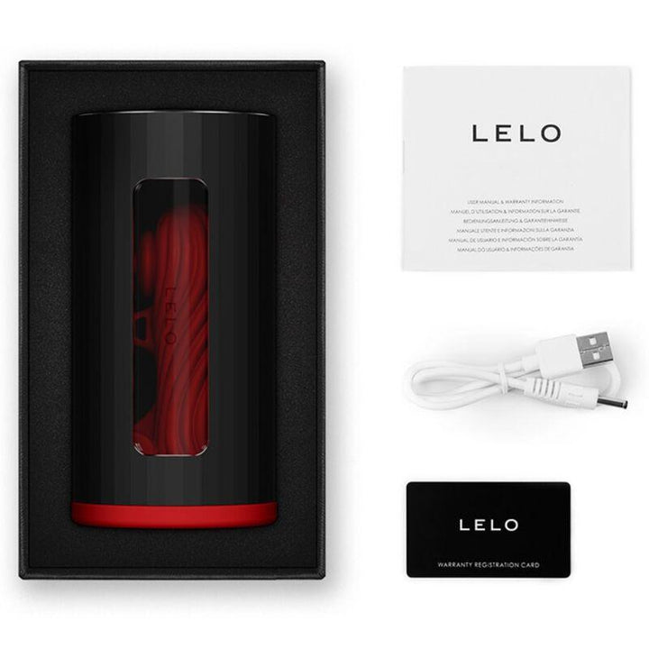 LELO - F1S V3 MÄNNLICHER MASTURBATOR ROT - INTIM SPACE Online Sexshop