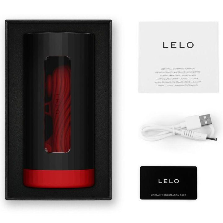 LELO - F1S V3 MÄNNLICHER MASTURBATOR ROT XL - INTIM SPACE Online Sexshop