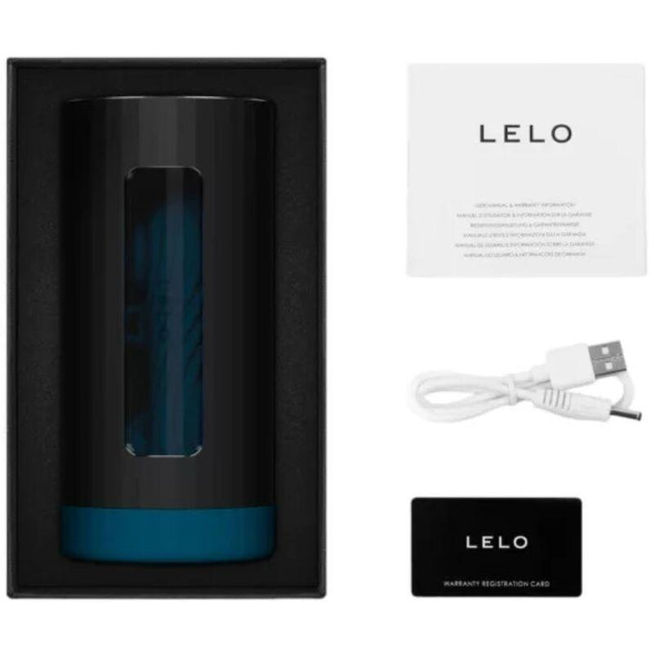 LELO - F1S V3 MÄNNLICHER MASTURBATOR, BLAUGRÜN, XL - INTIM SPACE Online Sexshop