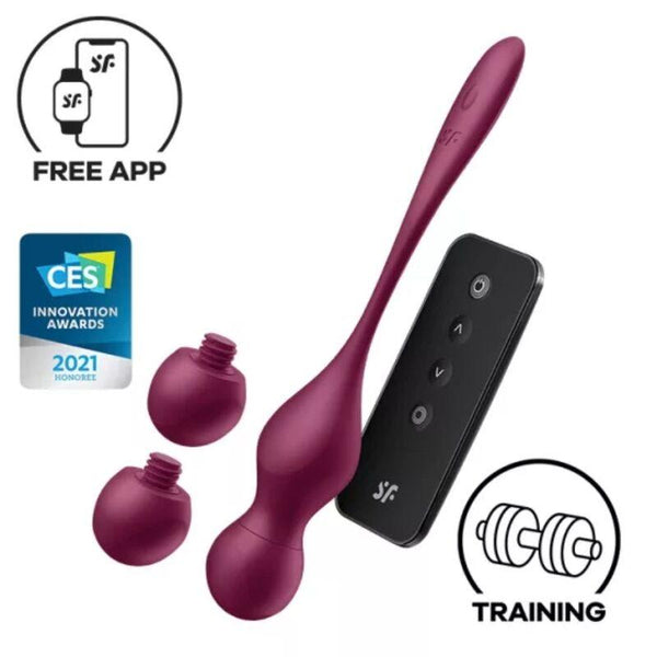 SATISFYER - LOVE BIRDS VARY VIBRIERENDE KUGELN KOSTENLOSE APP WEINROT - INTIM SPACE Online Sexshop