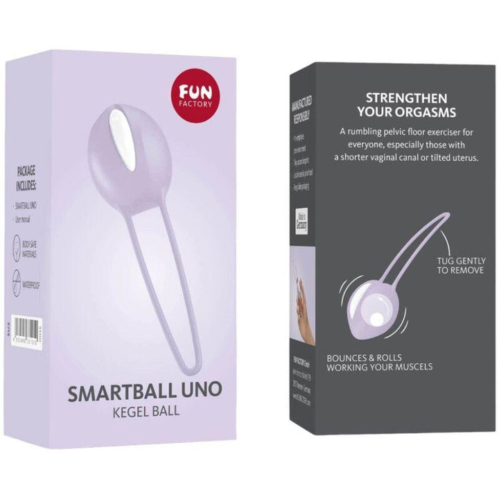 FUN FACTORY - SMARTBALL UNO BECKEN BALL WEISS - PASTELL LILA - INTIM SPACE Online Sexshop