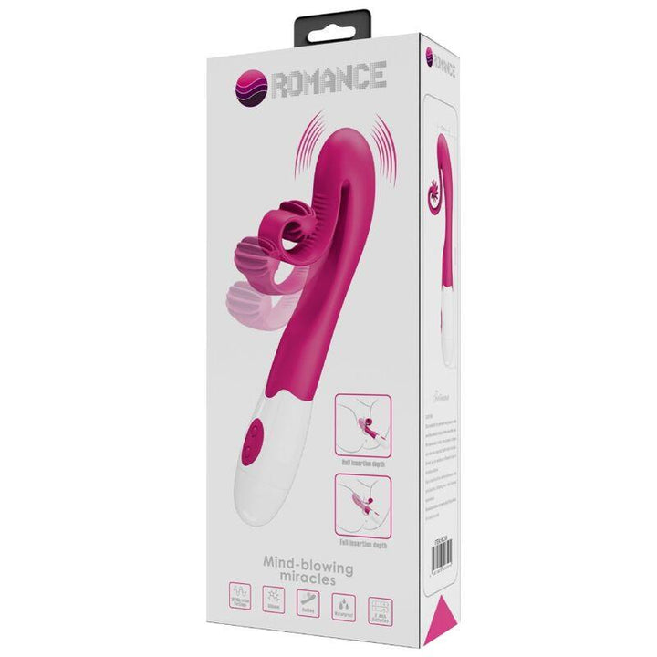 ROMANCE - VIBRATOR UND STIMULATOR 30 GESCHWINDIGKEITEN ROSA - INTIM SPACE Online Sexshop