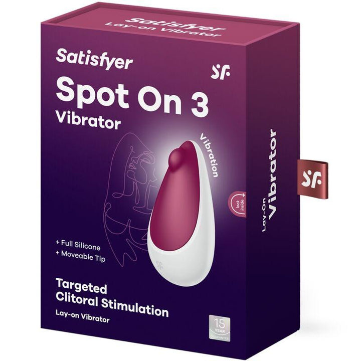 SATISFYER - SPOT ON - BERRY KLITORI STIMULATOR - INTIM SPACE Online Sexshop