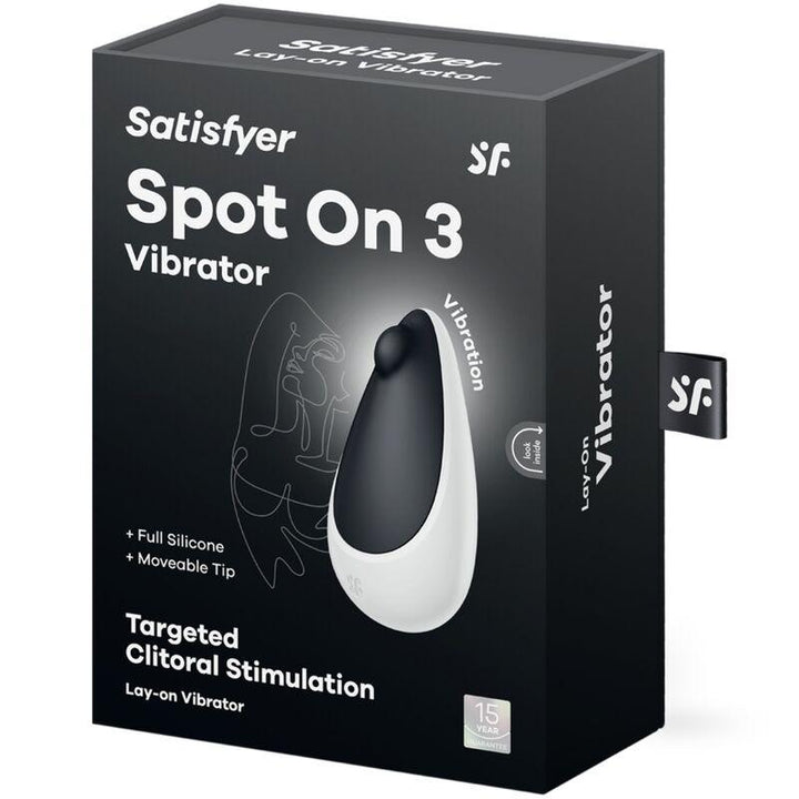 SATISFYER - SPOT ON - SCHWARZER KLITORASSTIMULATOR - INTIM SPACE Online Sexshop