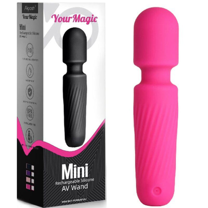 ARMONY - YOUR MAGIC MASSAGER - VIBRATOR WIEDERAUFLADBAR 10 VIBRATIONEN ROSA - INTIM SPACE Online Sexshop