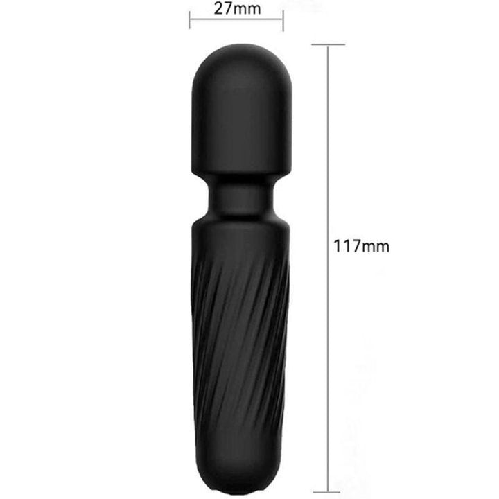 ARMONY - YOUR MAGIC MASSAGER - VIBRATOR WIEDERAUFLADBAR 10 VIBRATIONEN SCHWARZ - INTIM SPACE Online Sexshop