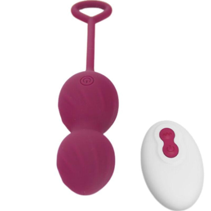 ARMONY - BLOSSOMS VAGINAL HANTEL VIBRATION FERNBEDIENUNG 10 VIBRATIONEN DUNKELROT - INTIM SPACE Online Sexshop