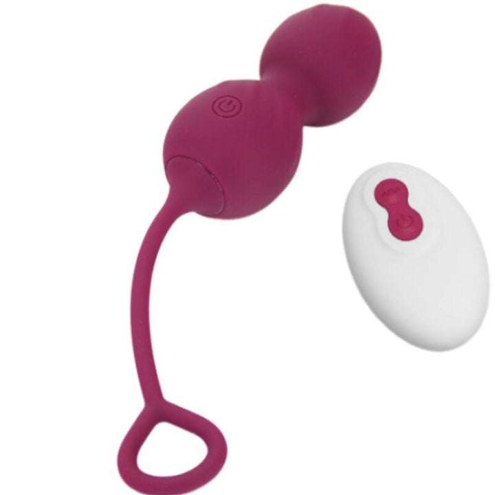 ARMONY - BLOSSOMS VAGINAL HANTEL VIBRATION FERNBEDIENUNG 10 VIBRATIONEN DUNKELROT - INTIM SPACE Online Sexshop