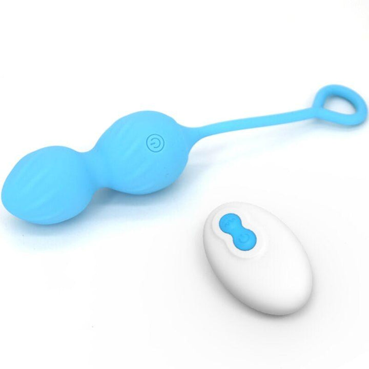 ARMONY - BLOSSOMS VAGINAL HANTEL VIBRATION FERNBEDIENUNG 10 VIBRATIONEN BLAU - INTIM SPACE Online Sexshop