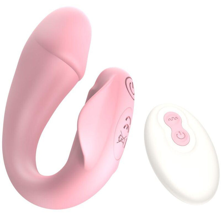 ARMONY - FRESHFUN CICI STAP-ON VIBRATOR FERNBEDIENUNG UND APP 10 VIBRATIONEN ROSA - INTIM SPACE Online Sexshop