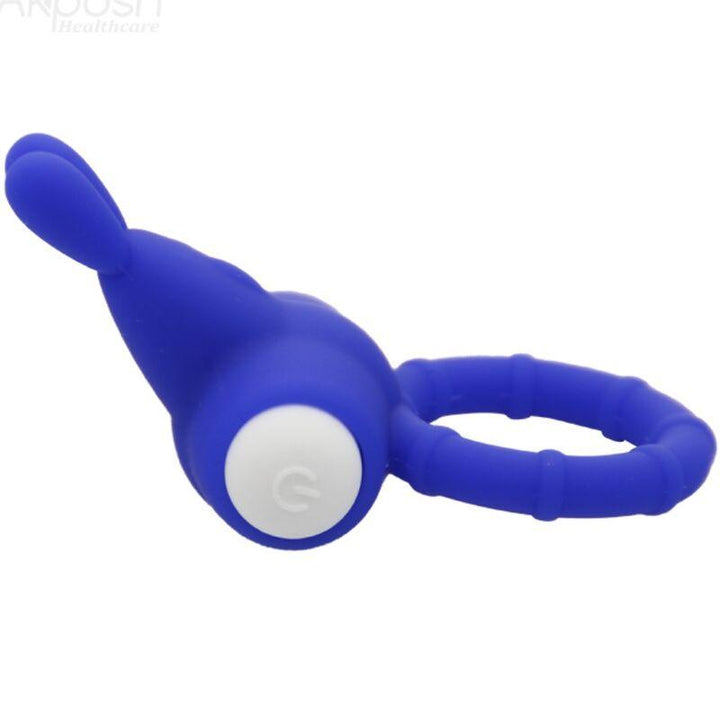 ARMONY - MS BUNNY VIBRATORRING SILIKON BLAU - INTIM SPACE Online Sexshop