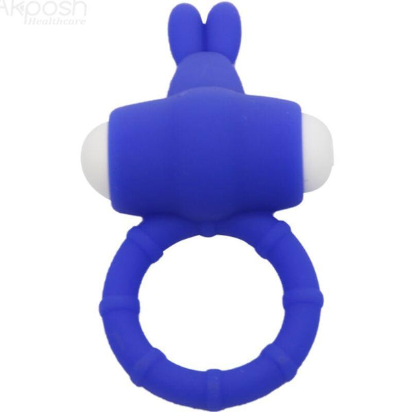 ARMONY - MS BUNNY VIBRATORRING SILIKON BLAU - INTIM SPACE Online Sexshop