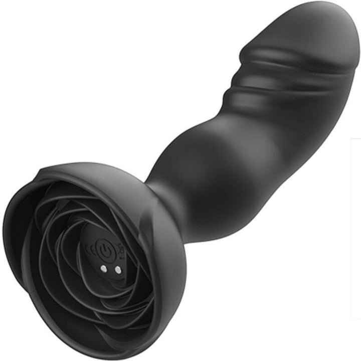 ARMONY - EXTREME - BLOOM ROSE VIBRATOR - ANALSTECKER FERNBEDIENUNG SCHWARZ - INTIM SPACE Online Sexshop