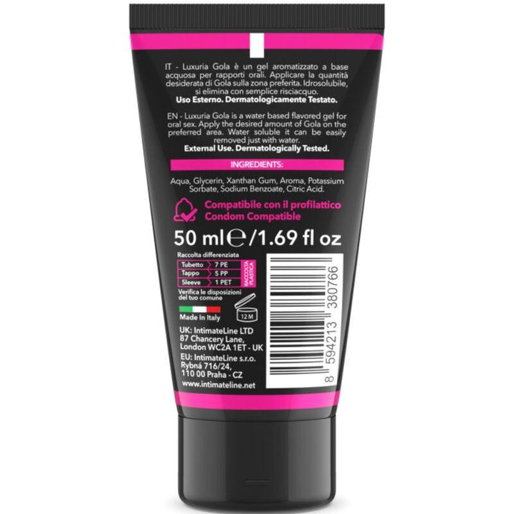 INTIMATELINE LUXURIA - ORAL SEX GEL KIRSCHGESCHMACK 50 ML - INTIM SPACE Online Sexshop