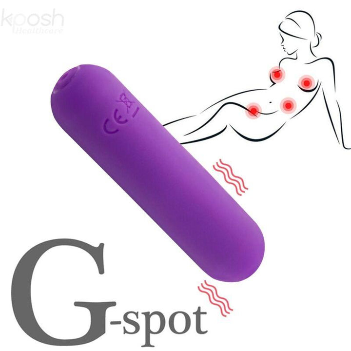 ARMONY - SPLASH JOLINE VIBRATOR BULLET SILIKON FERNBEDIENUNG 10 VIBRATIONEN 65 - 15 CM LILA - INTIM SPACE Online Sexshop