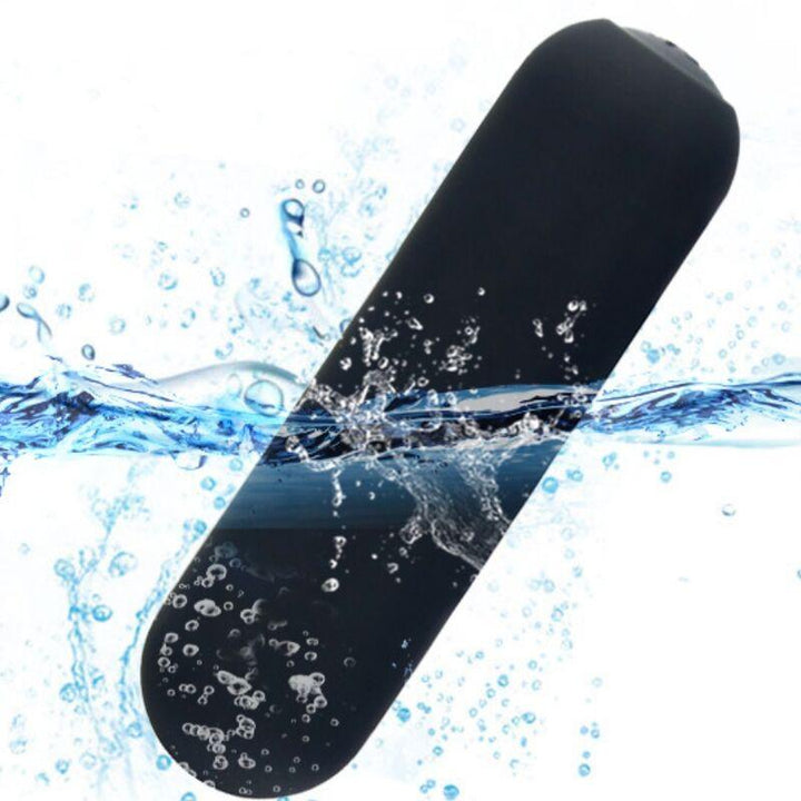 ARMONY - SPLASH JOIE VIBRATOR BULLET SILIKON FERNBEDIENUNG 10 VIBRATIONEN 75 - 19 CM SCHWARZ - INTIM SPACE Online Sexshop