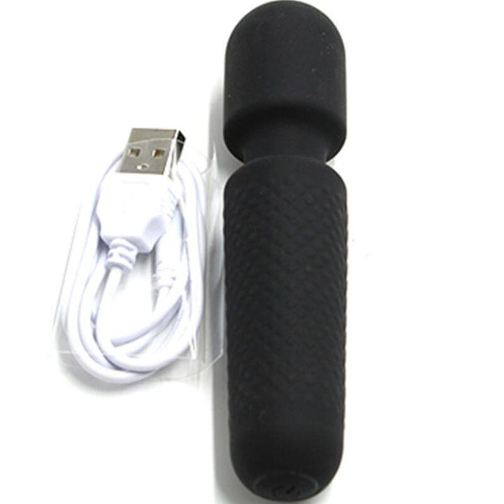 ARMONY - YOUR MAGIC MASSAGER - VIBRATOR WIEDERAUFLADBAR 10 VIBRATIONEN STAB PUNKTE SCHWARZ - INTIM SPACE Online Sexshop