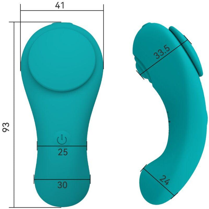 ARMONY - PLEASURE PANTY VIBRATOR FERNBEDIENUNG - GESCHWINDIGKEITEN GRÜN - INTIM SPACE Online Sexshop