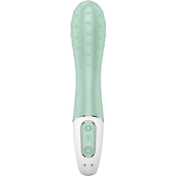 SATISFYER - AIR PUMP VIBRATOR - AUFBLASBARER G-PUNKT MINT - INTIM SPACE Online Sexshop