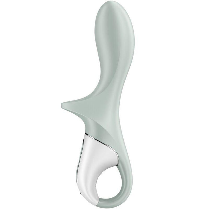 SATISFYER - AIR PUMP BOOTY - AUFBLASBARER ANALVIBRATOR GRAUGRÜN - INTIM SPACE Online Sexshop