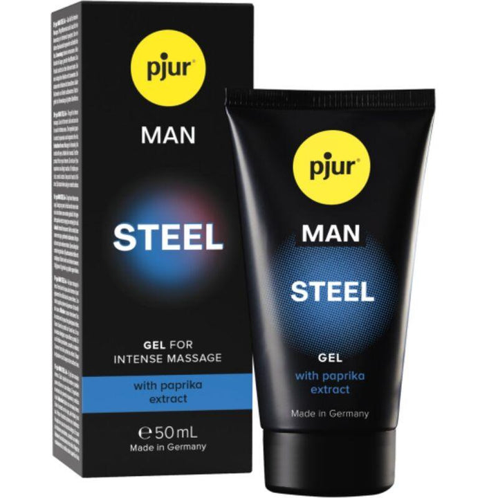 PJUR - MAN STEEL STIMULIERENDES GEL 50 ML - INTIM SPACE Online Sexshop