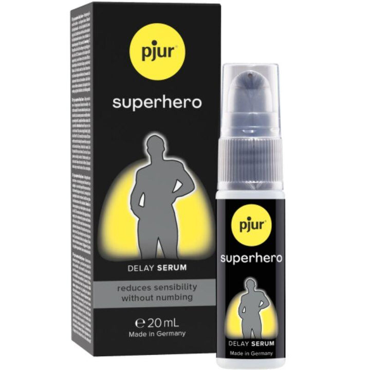 PJUR - SUPERHERO KONZENTRIERTES VERZÖGERUNGSSERUM 20ML - INTIM SPACE Online Sexshop