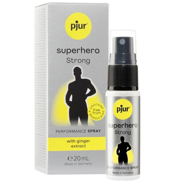 PJUR - SUPERHERO STRONG RETARDANT SPRAY 20 ML - INTIM SPACE Online Sexshop