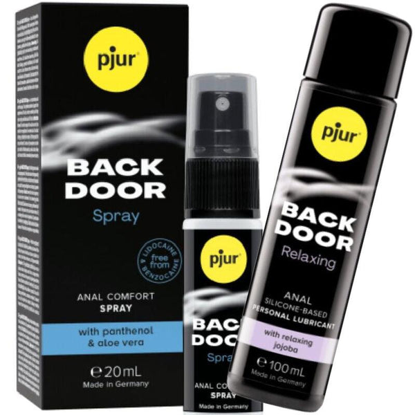 PJUR - BACK DOOR SET AUS ANAL-GLEITMITTEL UND SPRAY - INTIM SPACE Online Sexshop