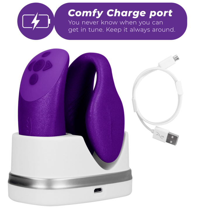 WE-VIBE - CHORUS VIBRATOR FÜR PAARE MIT LILA SQUEEZE-STEUERUNG - INTIM SPACE Online Sexshop