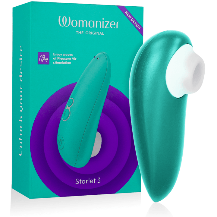 WOMANIZER - STARLET - KLITORALSTIMULATOR TÜRKIS - INTIM SPACE Online Sexshop