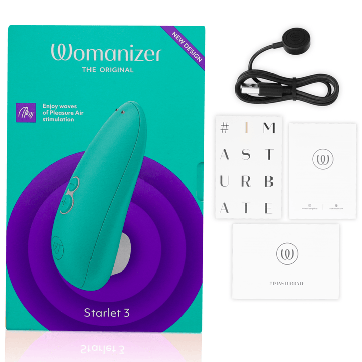 WOMANIZER - STARLET - KLITORALSTIMULATOR TÜRKIS - INTIM SPACE Online Sexshop