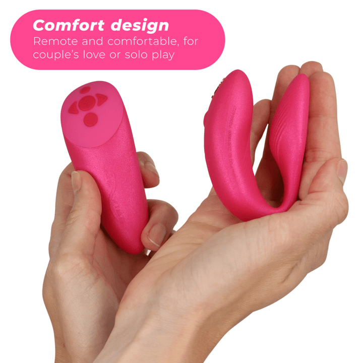 WE-VIBE - CHORUS VIBRATOR FÜR PAARE MIT SQUEEZE CONTROL ROSA - INTIM SPACE Online Sexshop