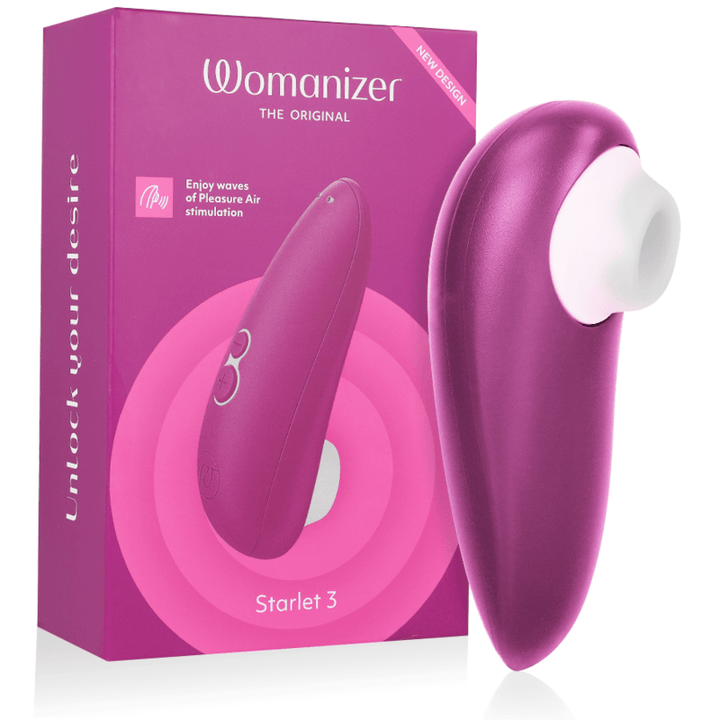 WOMANIZER - STARLET - KLITORALSTIMULATOR VIOLETT - INTIM SPACE Online Sexshop